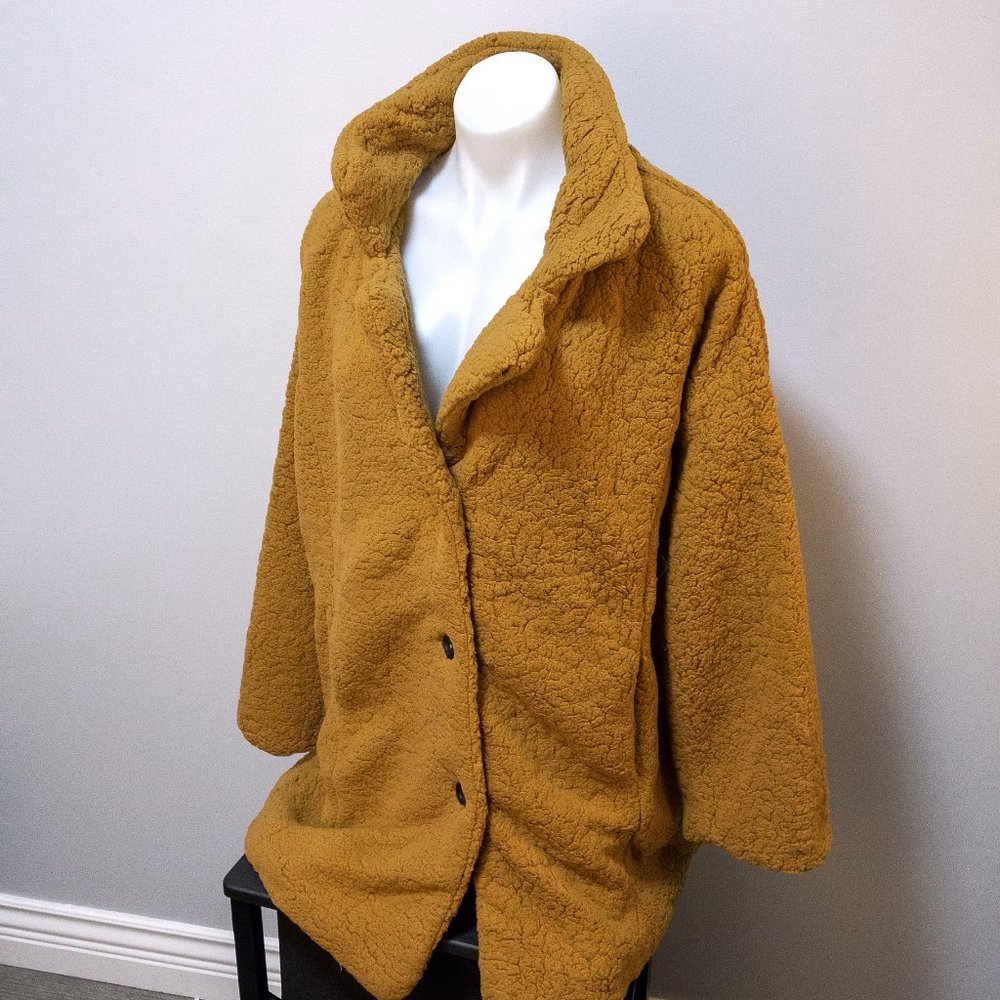 NWT Sherpa Lightweight Jacket - Brown- Large